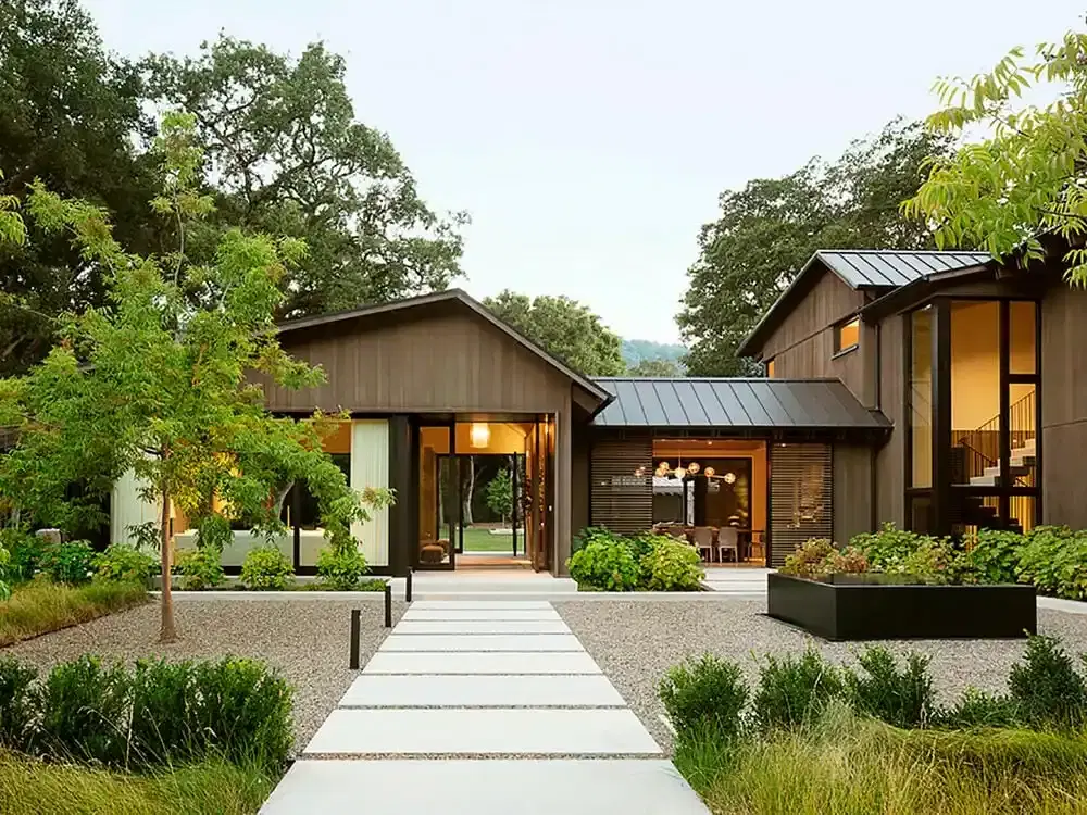 Casa con Jardín